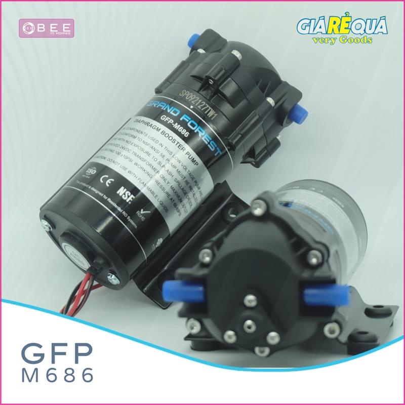 Bơm áp lực RO 24V M686, bơm mini cho Máy lọc nước nhỏ, bộ tăng áp máy kiềm