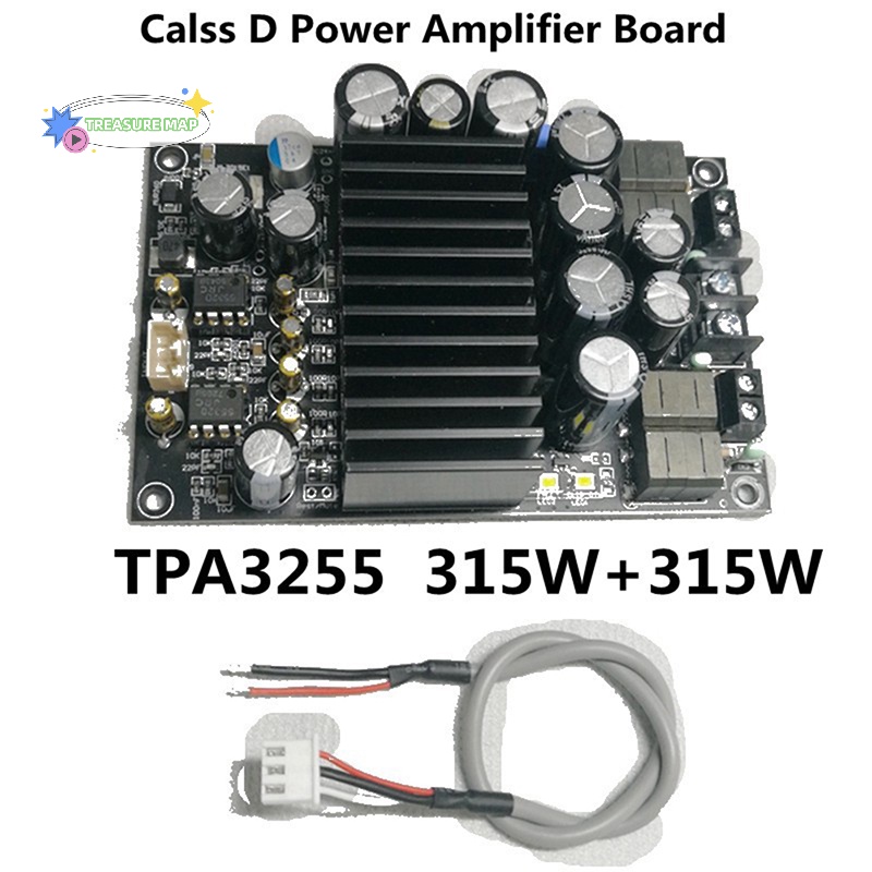 Bảng Mạch Khuếch Đại Âm Thanh hifi tpa3255 Kênh 2.0 600w 300w * 2