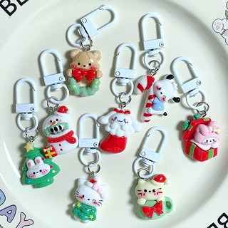 Móc Khóa Hình Thỏ mini Dễ Thương