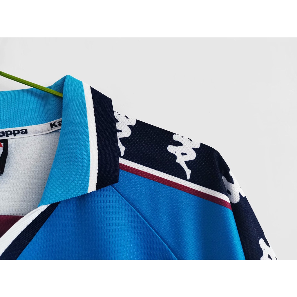 Áo Thun Thể Thao Phong Cách manchester city 1997-99 Chất Lượng Cao