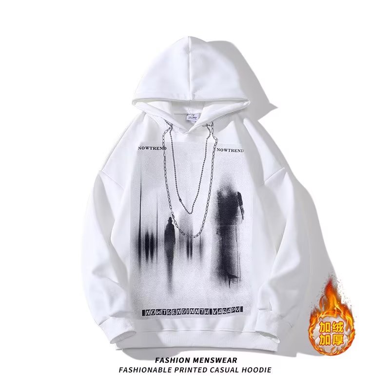 Áo Hoodie Dáng Rộng Thời Trang hip hop Cá Tính Dành Cho Nam Và Nữ