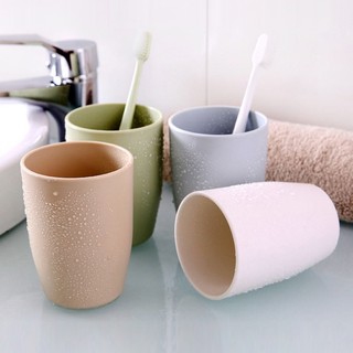 Cốc ly nhựa lúa mạch ly nhựa uống nước ly nhựa dùng uống nước đánh răng nhiều màu-AENEA