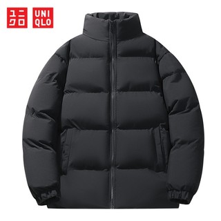 Áo khoác Cotton Uniqlo nam 2023 Áo khoác đệm mới Áo khoác mùa đông Áo khoác dày nam