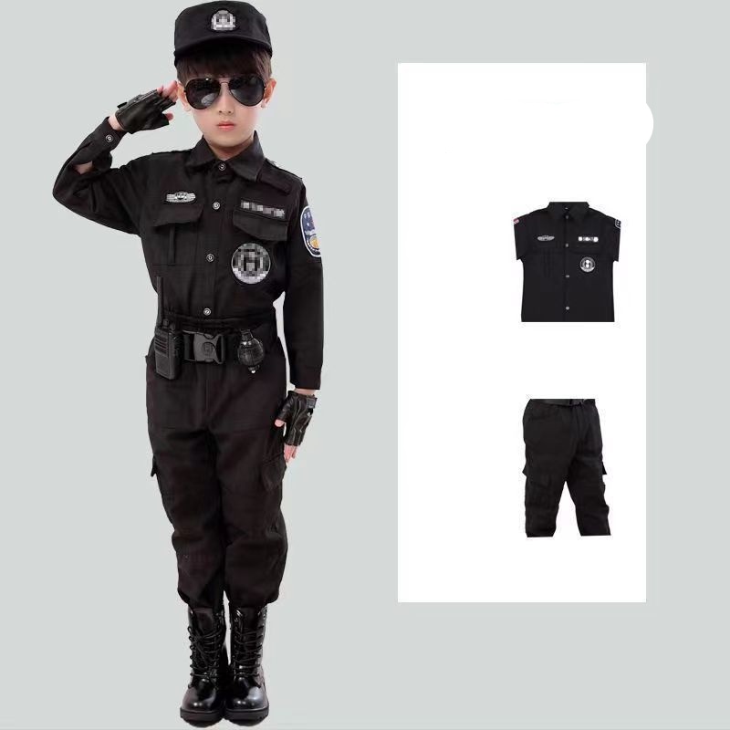 Bộ Đồ Hóa Trang Cảnh Sát Dịp halloween 2023 Cho Bé Trai