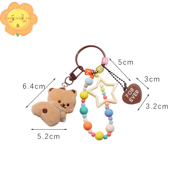 Vastji sanrio Móc Điện Thoại / Chìa Khóa / Móc Khóa Chống Thất Lạc Hình anime Nhồi Bông Dễ Thương vn