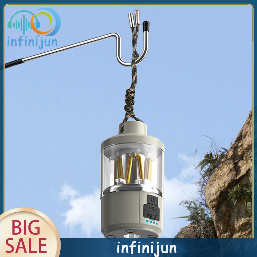 Đèn led Treo Chạy Pin 1800mah Dùng Khi Đi Cắm Trại Tiện Dụng