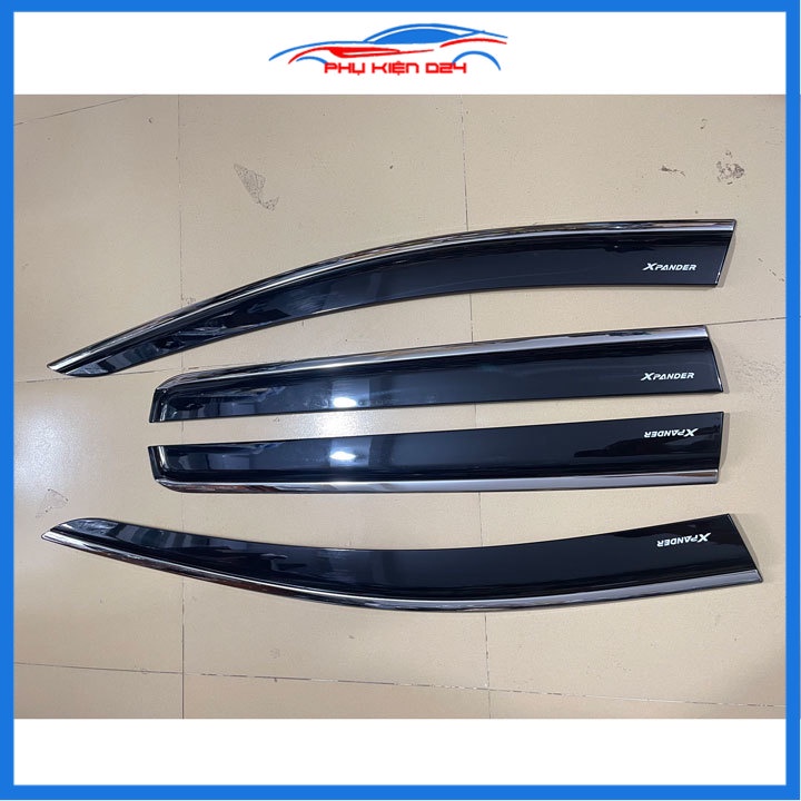 Vè mưa Xpander 2018-2019-2020-2021-2022-2023 chỉ inox che mưa bảo vệ xe