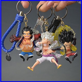 One Móc Chìa Khóa Hình Nhân Vật luffy zoro sanji