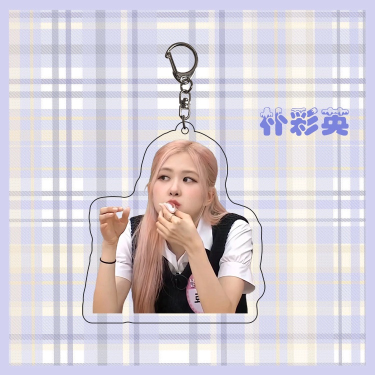 Móc Khóa Hình Nhóm Nhạc KPOP Blackpink Xinh Xắn ANISHOP