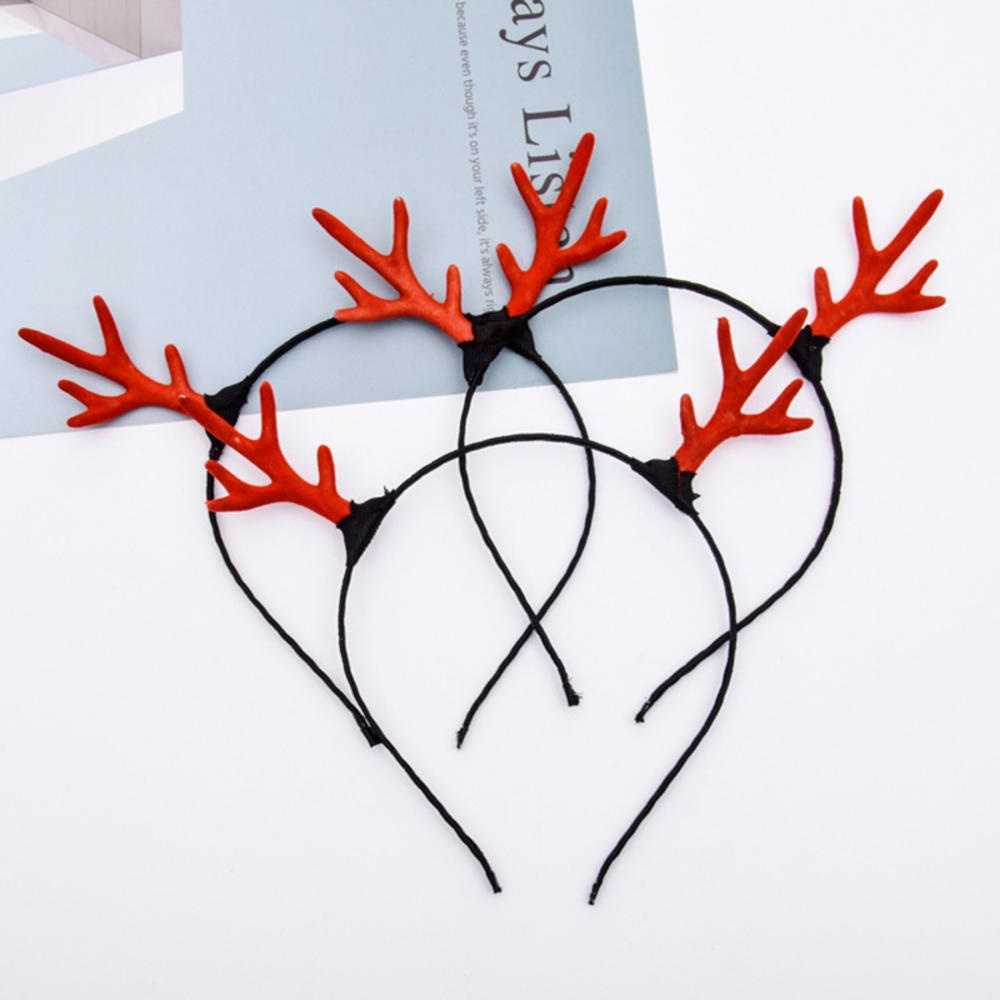 Băng Đô Cài Tóc Hình Nhánh Cây & Sừng Hươu Phát Sáng Cổ Tích Cổ Điển Cho Bé Gái