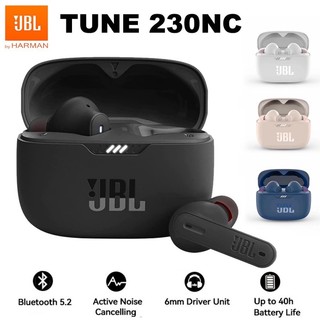 Jbl Tai Nghe Nhét Tai t230nc 230nc tws Chống Ồn Không Thấm Nước Kèm mic
