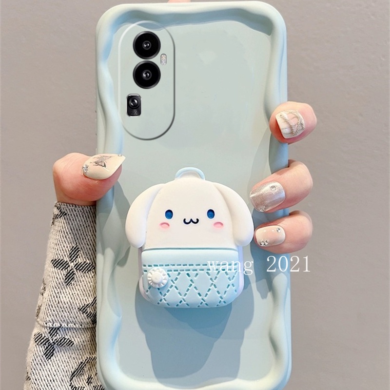 Mới Ốp Điện Thoại Mềm Họa Tiết Hoạt Hình Có Gương Cho oppo reno10 pro + plus 5g reno 10 reno10pro + oppo a58 a98 a78 nfc 5g