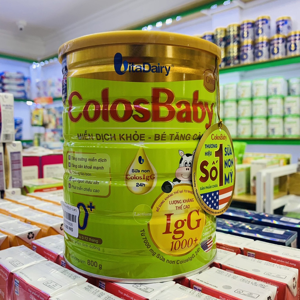 SỮA COLOSBABY 0+  BỔ SUNG SỮA NON GIÚP TĂNG CƯỜNG MIỄN DỊCH
