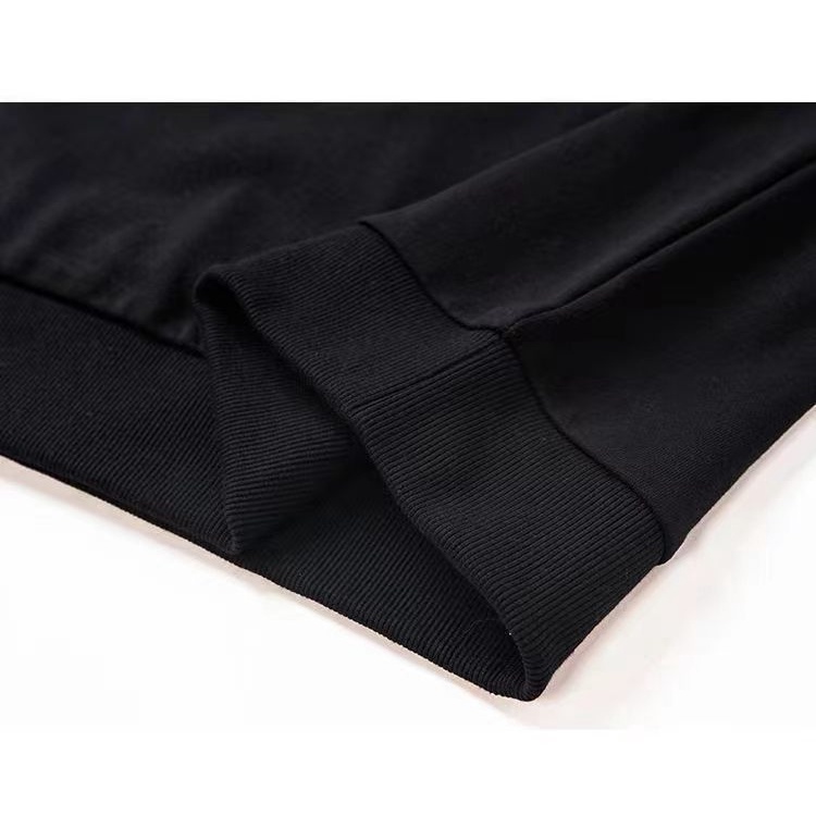 Áo Sweatshirts Mỏng Tay Dài Dáng Rộng In Hình Cho Nữ