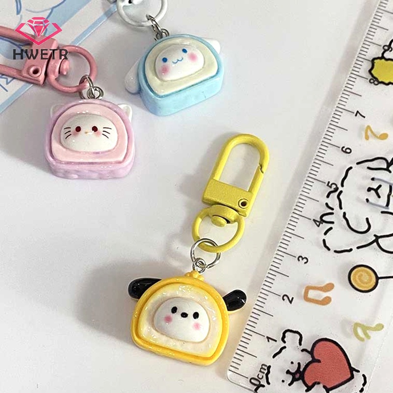 SANRIO Móc Khóa Hình Búp Bê Hoạt Hình kuromi melody cinnamoroll pochacco Dễ Thương Mới