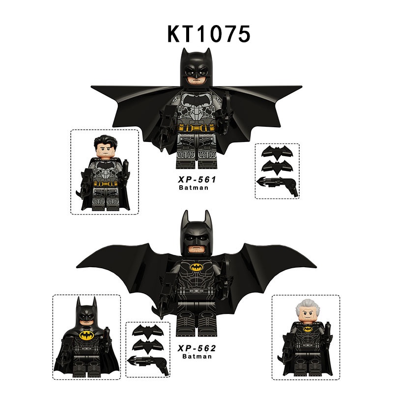 Đồ Chơi Khối Xây Dựng Mini Hình marvel heroes batman Cho Trẻ Em