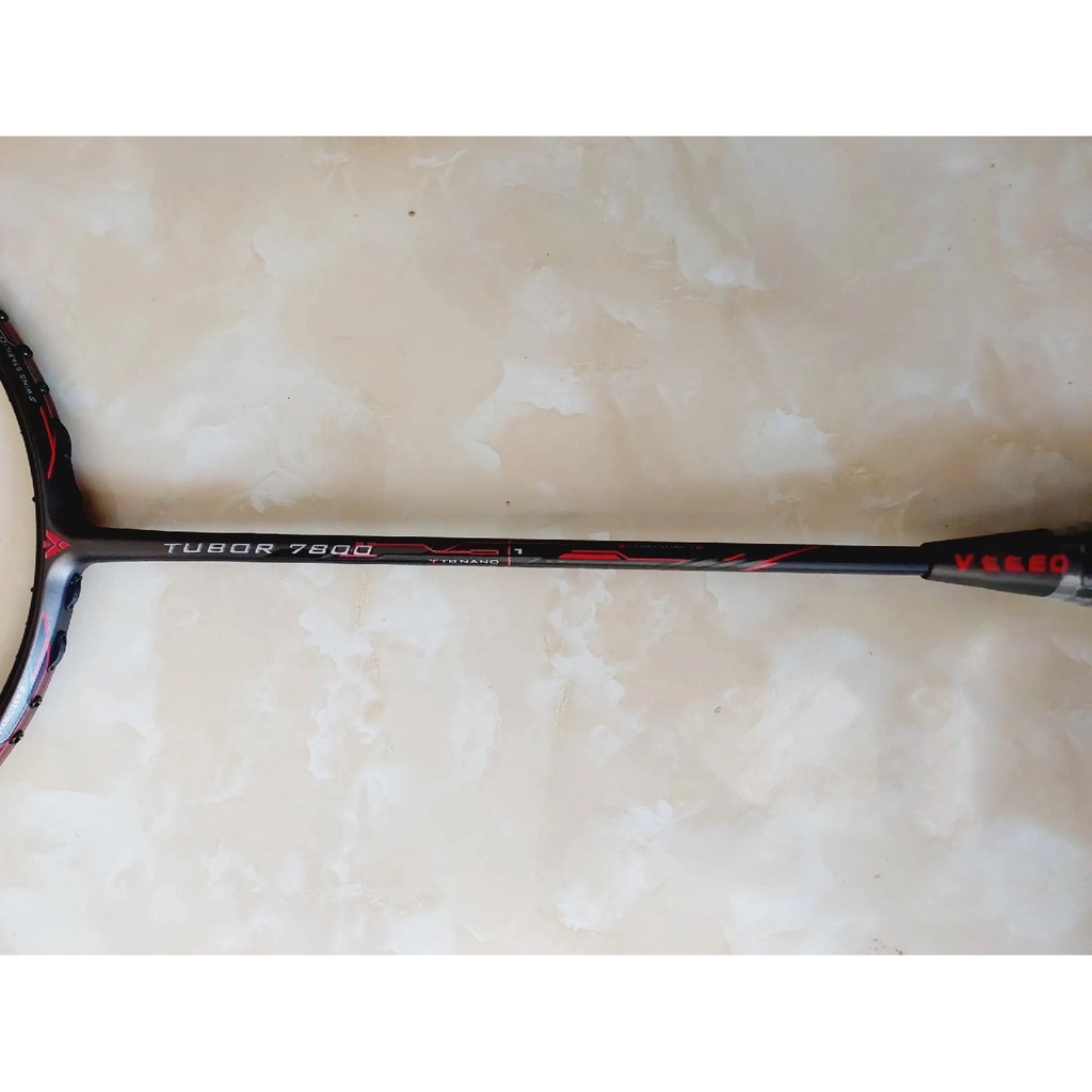 Vợt cầu lông Vicleo 3D Turbo 7800 carbon Chính hãng Tặng căng dây+quấn cán vợt