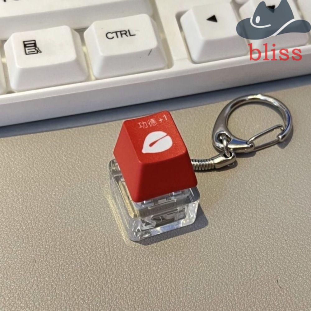 Bliss Móc Khóa Nút Bấm Bàn Phím Bằng abs Có Đèn led Cho Người Lớn Và Trẻ Em