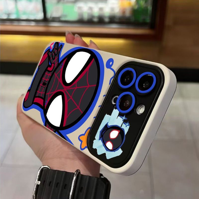 Phù Hợp Ốp Lưng Dẻo Hình Người Nhện Cho iphone 14pro / max 11iphone13pro12 iphone 7p
