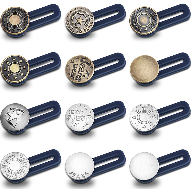 Thắt Lưng Co Giãn Khóa Kim Loại Xoắn Tháo Rời Điều Chỉnh Được Kích Thước Thời Trang unisex