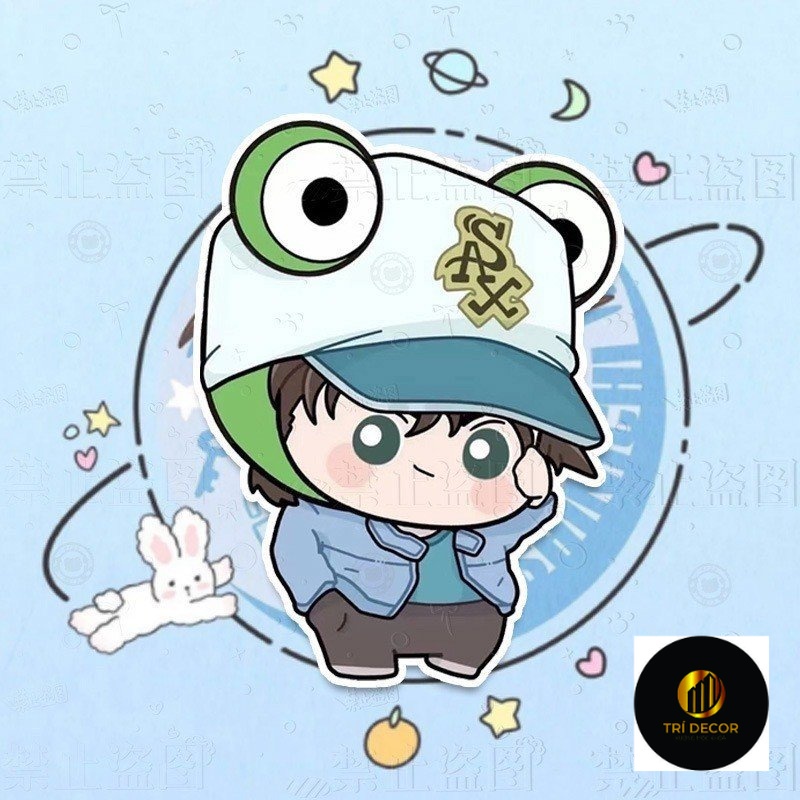 Móc khóa DETECTIVE CONAN Thám Tử Lừng Danh ver Ếch con anime chibi độc đáo