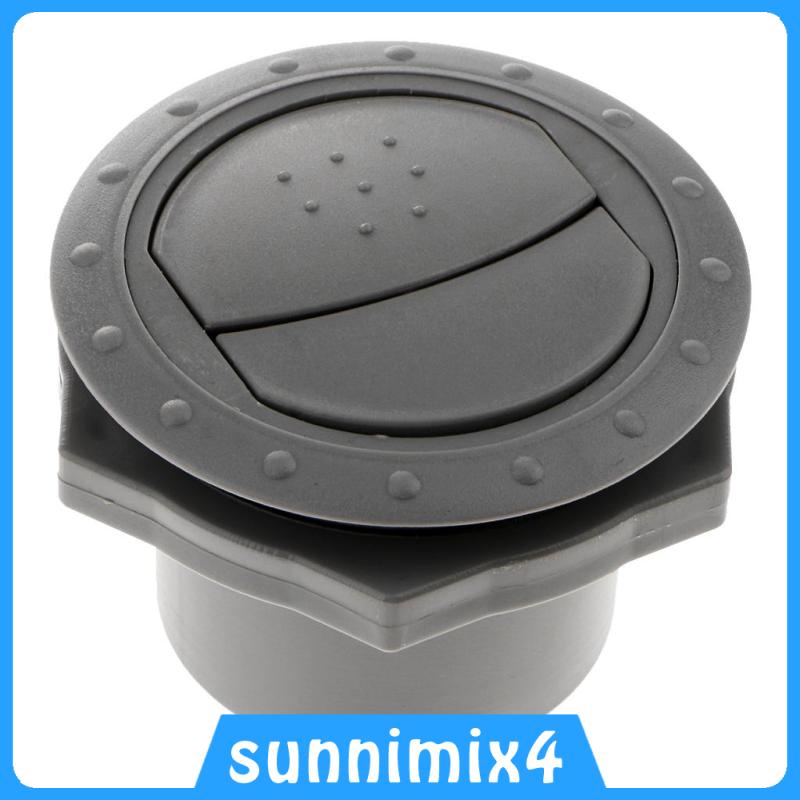 Ống Xả Khí Tròn 78x51mm Màu Xám 60mm Chất Lượng Cao