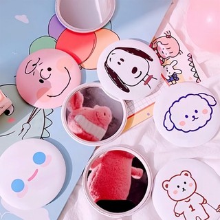 Gương mini hàn quốc - gương mini cầm tay