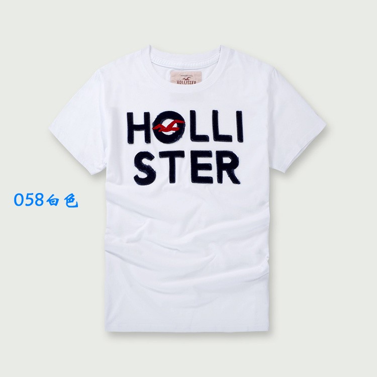 Hollister Nam Mùa Hè Essential top 100% Cotton Cao Cấp HCO & Seagull Hàng Ngày Mềm Mại Cao Cấp Quá K