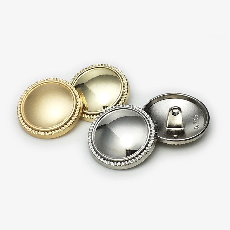 Set 5 Nút Kim Loại 15-22.5mm Trang Trí Áo Khoác / Đồ Da