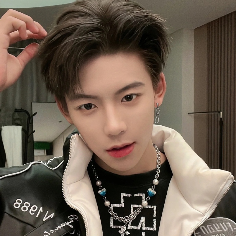 Khuyên Tai Bạc Dạng Dây Xích Phong Cách punk Cá Tính Cho Nữ