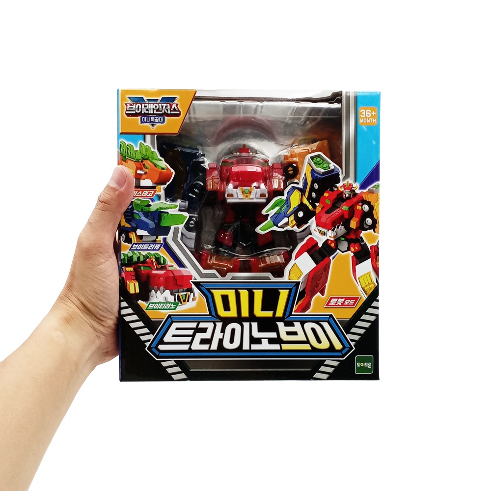 Đồ Chơi Mô Hình MINIFORCE - Robot Hộ Thần Tam Long Hợp Thể Trioh V - 503020