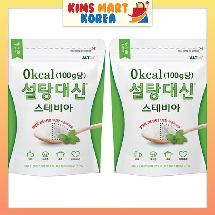 Biomix Stevia 0 Kcal Sweeter Thực phẩm Hàn Quốc 180g x 2 chiếc