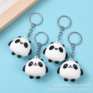 Móc khóa gấu trúc béo cute
