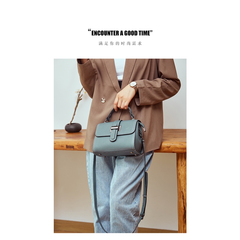 Túi Đeo Chéo Bằng Da Thật Thời Trang Mùa Hè 2023 Dành Cho Nữ