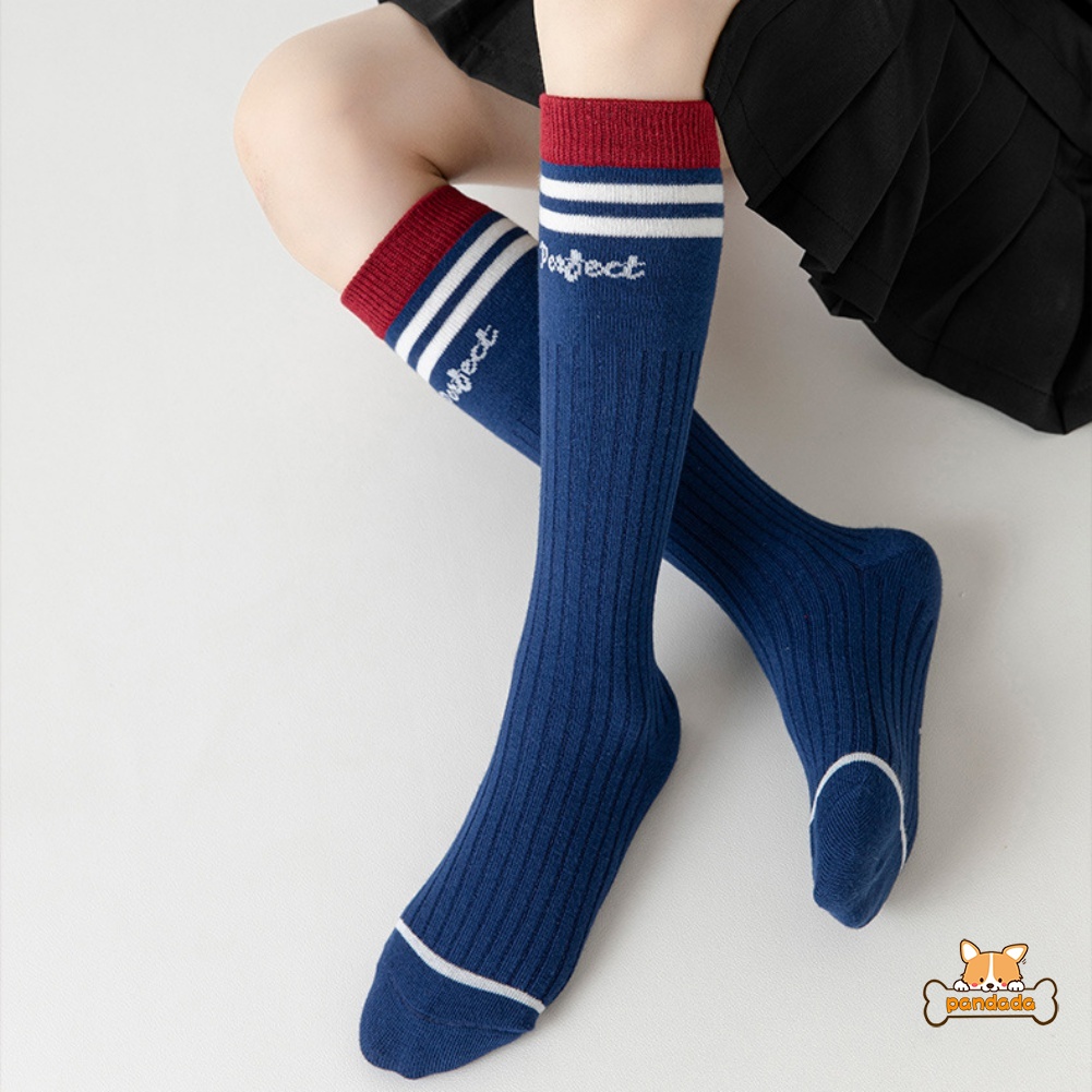Đôi Vớ cotton DàI MàU SắC Dễ Thương Cho Bé