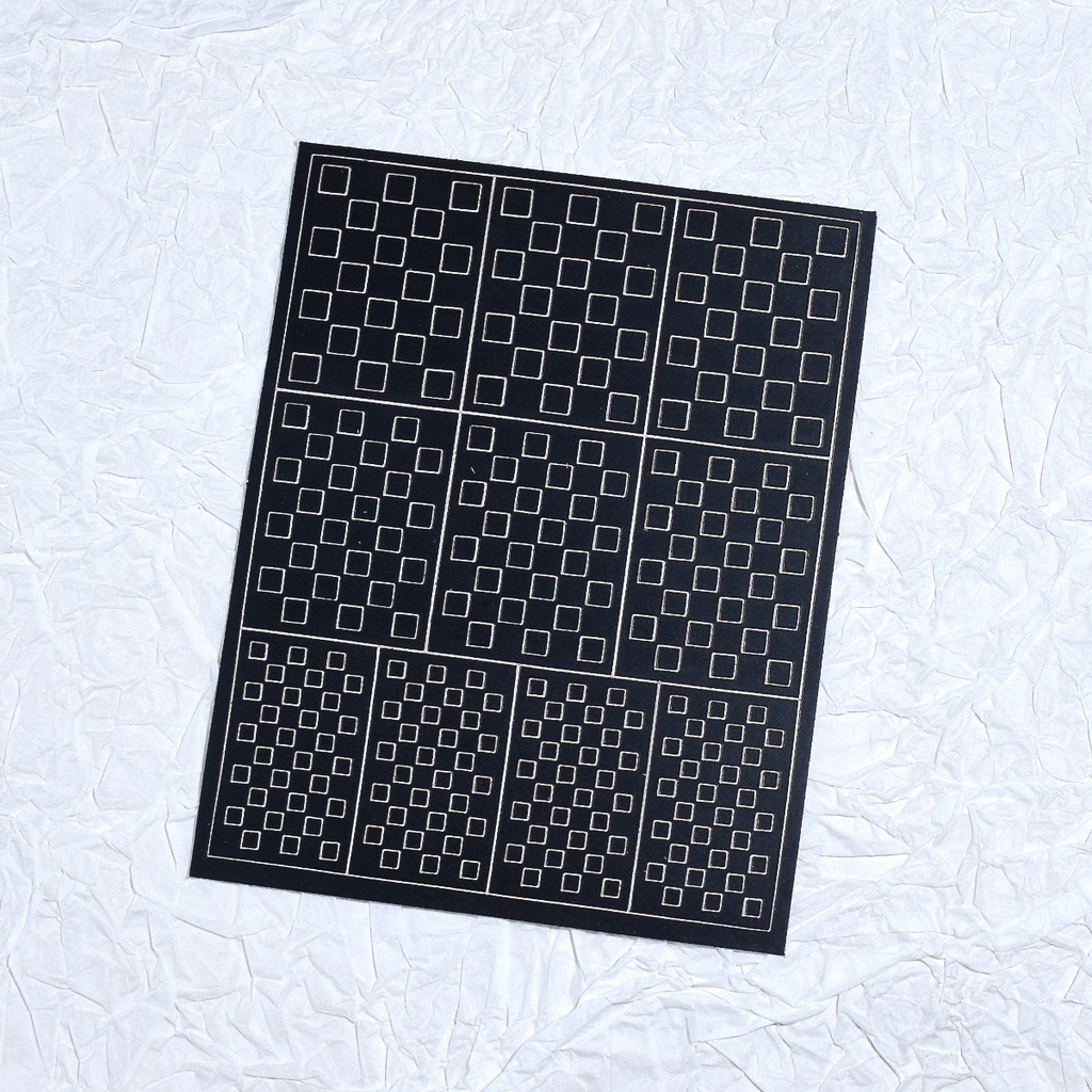 Sticker Dán Móng Tay Họa Tiết Da Báo Độc Đáo