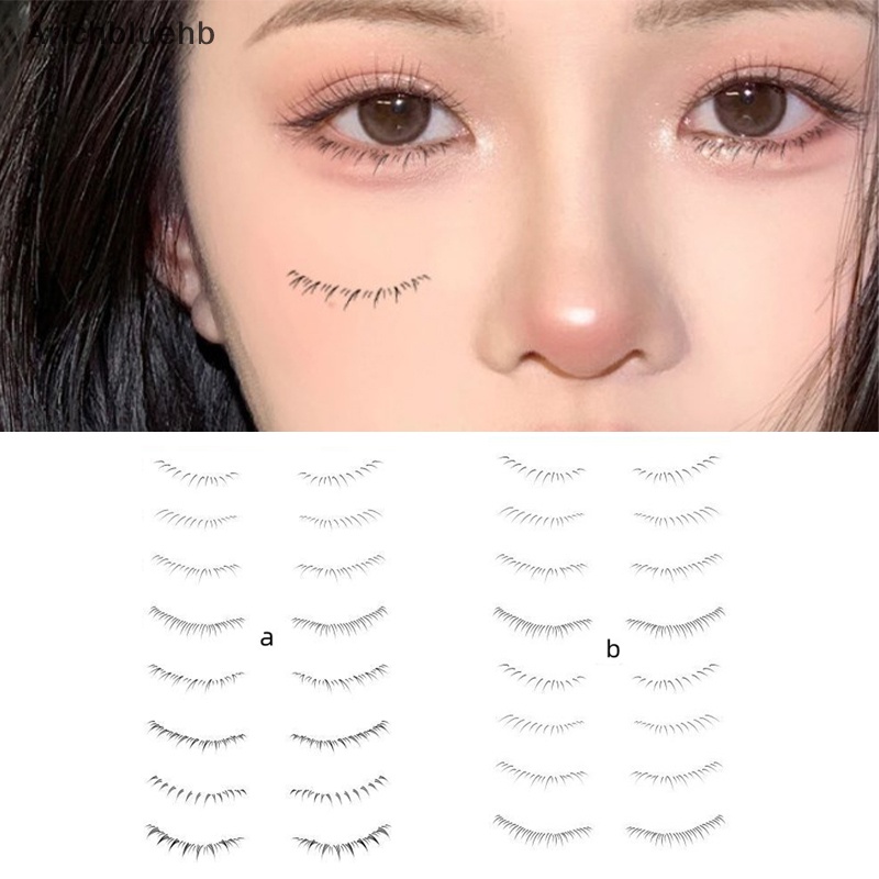 Hình Xăm Dán Lông Mi 3d Dài Dưới Chống Nước Và Mồ Hôi Kích Thích Giả Đôi Mắt To Hơn