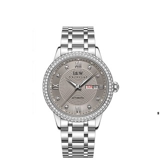 Đồng Hồ Cơ Nam I&W 615G2 Chính Hãng Dây Thép Automatic