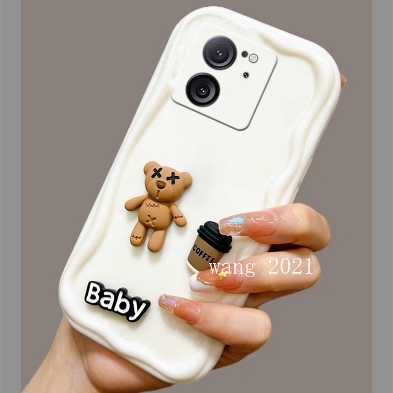 Ốp Điện Thoại Mềm In Hình Gấu Bông 3d Bảo Vệ Toàn Diện Cho xiaomi 13t xiaomi 13t pro 5g xiaomi 13t pro 5g