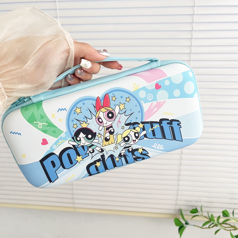 Túi Bảo Quản Bằng Da Thích Hợp Cho Switch OLED Túi Bảo Quản Hoạt Hình Dễ Thương Anime Switch OLED Túi Bảo Quản Bền