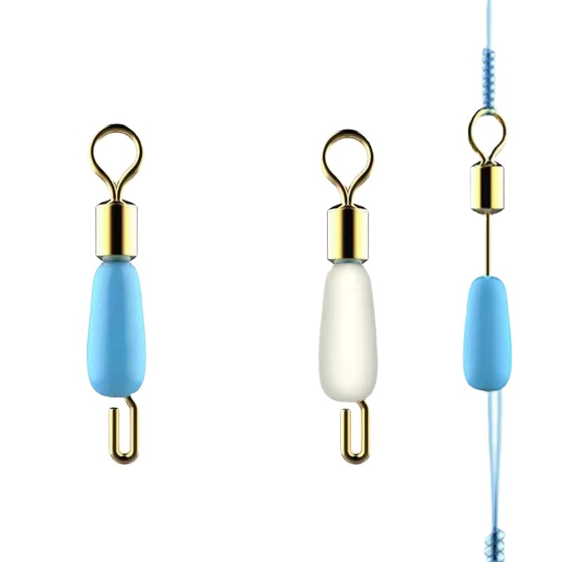 100 chiếc khóa xoay số 8 câu cá khóa link huyền thoại màu xanh