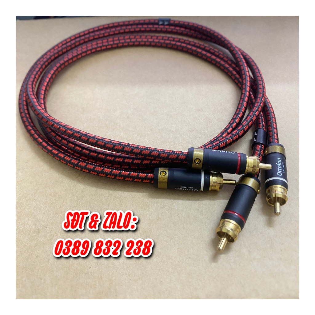 Dây AV tín hiệu âm thanh ORTOFON Cao Cấp Mỹ - Hàng Chính Hãng