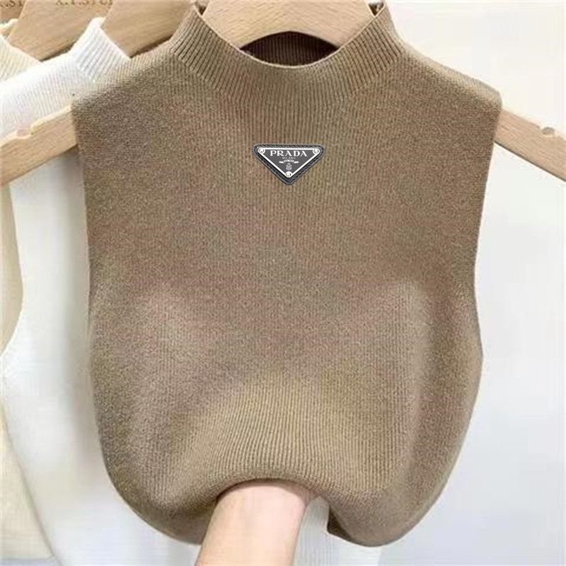Áo Dệt Kim Sát Nách Mỏng Nhẹ Phong Cách Âu Mỹ Thời Trang Mùa Hè Quyến Rũ Cho Nữ