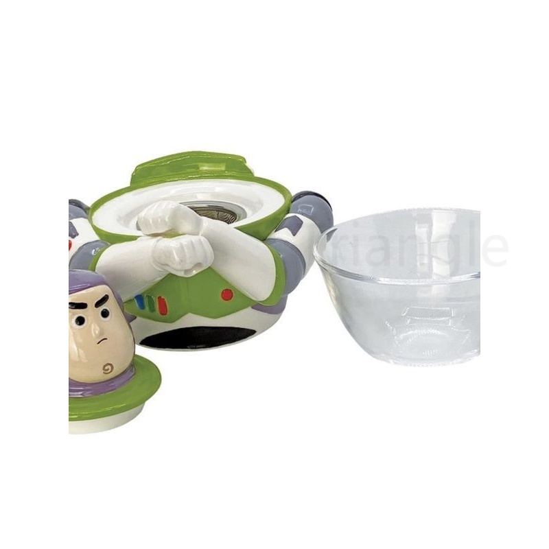 Cốc Thủy Tinh Uống Trà / Kẹo Hình buzz lightyear Hoạt Hình Ba Mắt Sáng Tạo Làm Quà Tặng Giáng Sinh Năm Mới ins