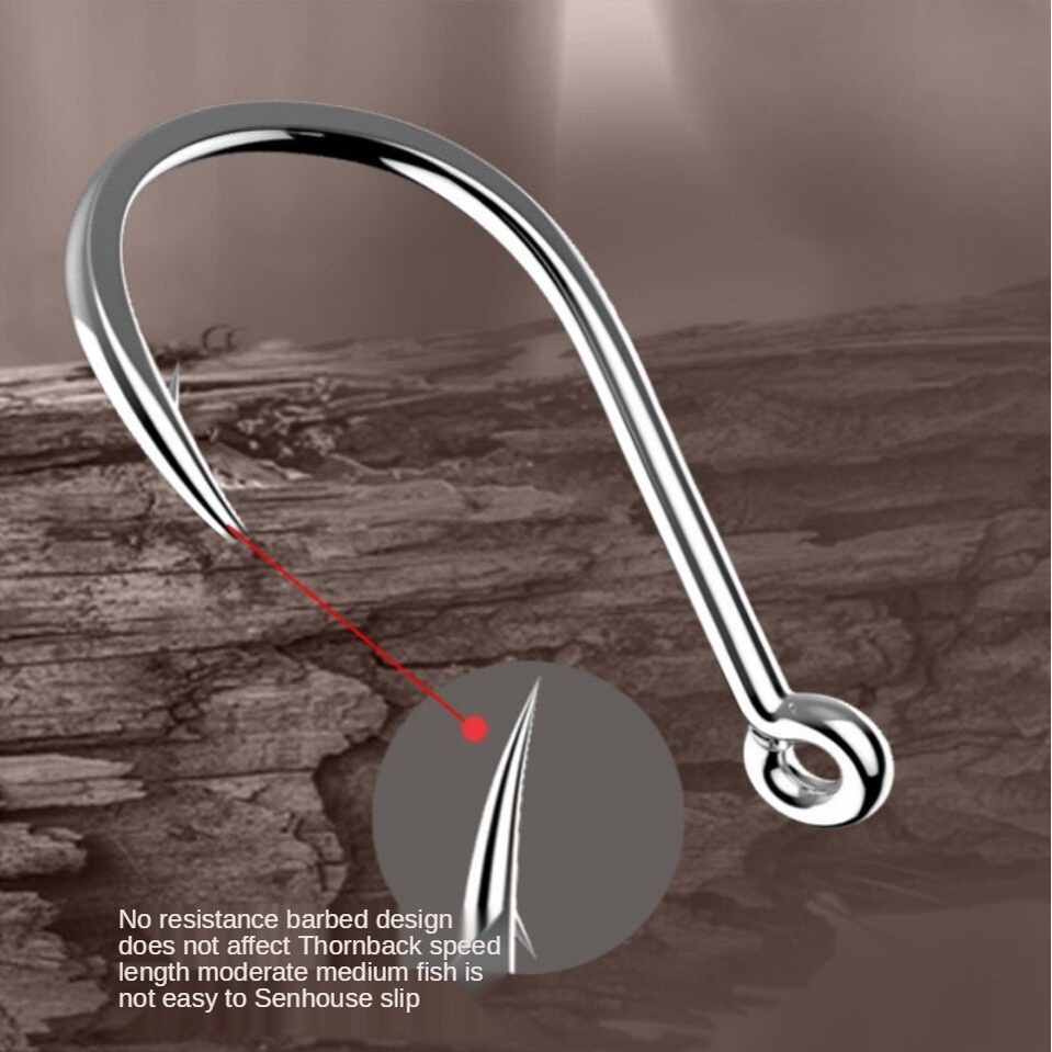 Bộ 500 / 500 Miếng Thép Carbon Mạnh Mẽ Không. Móc Câu Cá 3-12 Chuyên Dụng Chất Lượng Cao