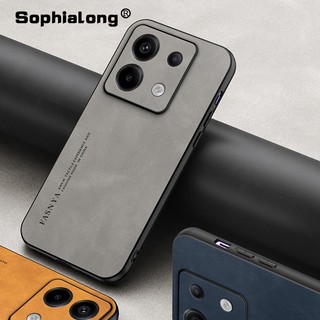 Ốp Điện Thoại Da Cứng Cho Xiaomi Redmi Note 13 Pro Plus + POCO M6 F6 X6 Pro
