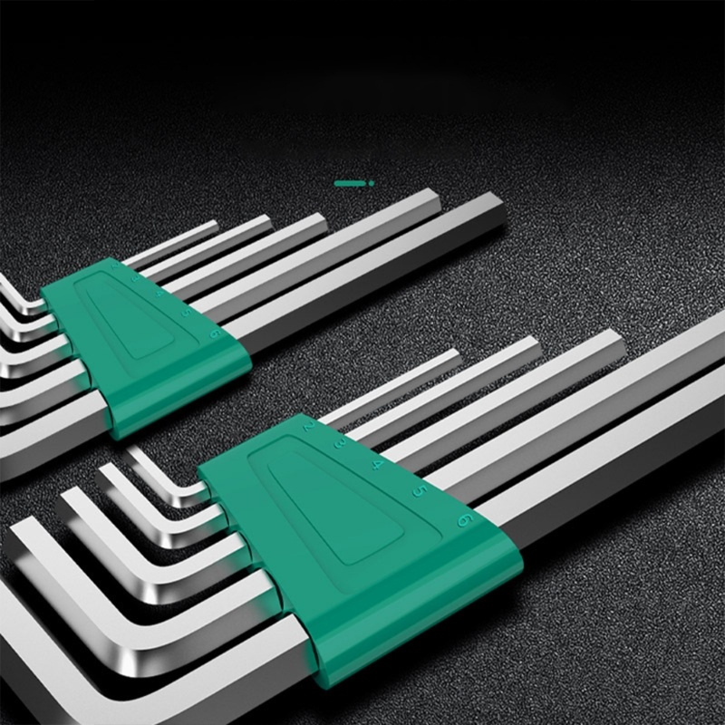 Bộ Cờ Lê Lục Giác Hình Chữ l 8 Món Dùng Sửa Chữa Xe Đạp / Xe Máy