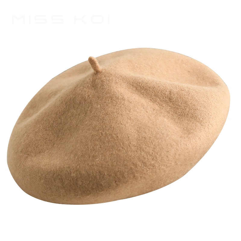 Mũ Nồi Bằng Len Phong Cách Hàn Quốc Thời Trang Thu Đông Cho Nữ