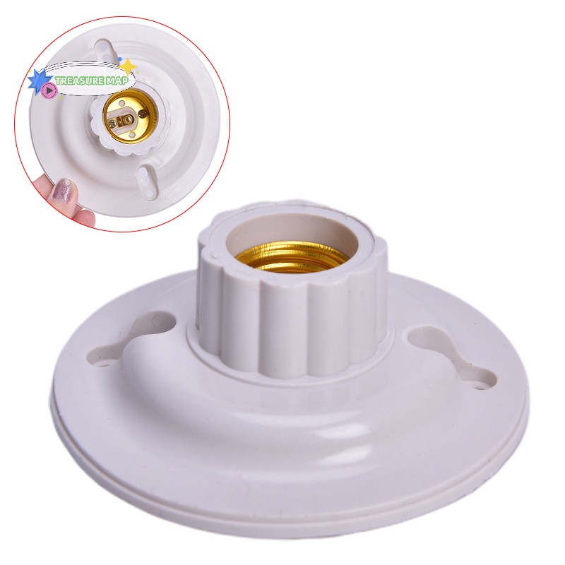 [Hellanlong333] Giá Đỡ Bóng Đèn led e27 Chuôi Tròn e27