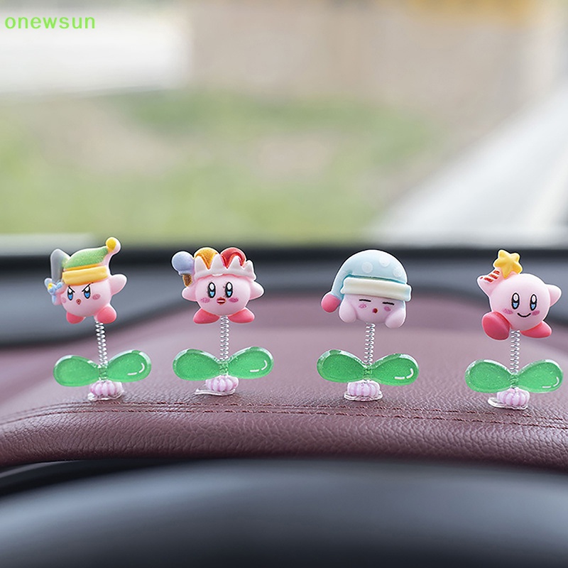 Onewsun Phụ Kiện Hoạt Hình Lắc Đầu Trang Trí Nội Thất Xe Hơi Dễ Thương Mới